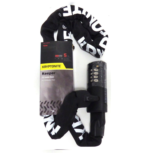 Kryptonite Keeper 712 Combo Integrated Chain Lock