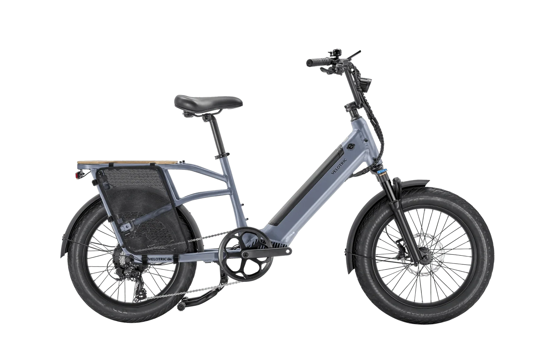 VELOTRIC Go 1 500w Step Thru eBike 20x3 Urban Electric Cargo eBike