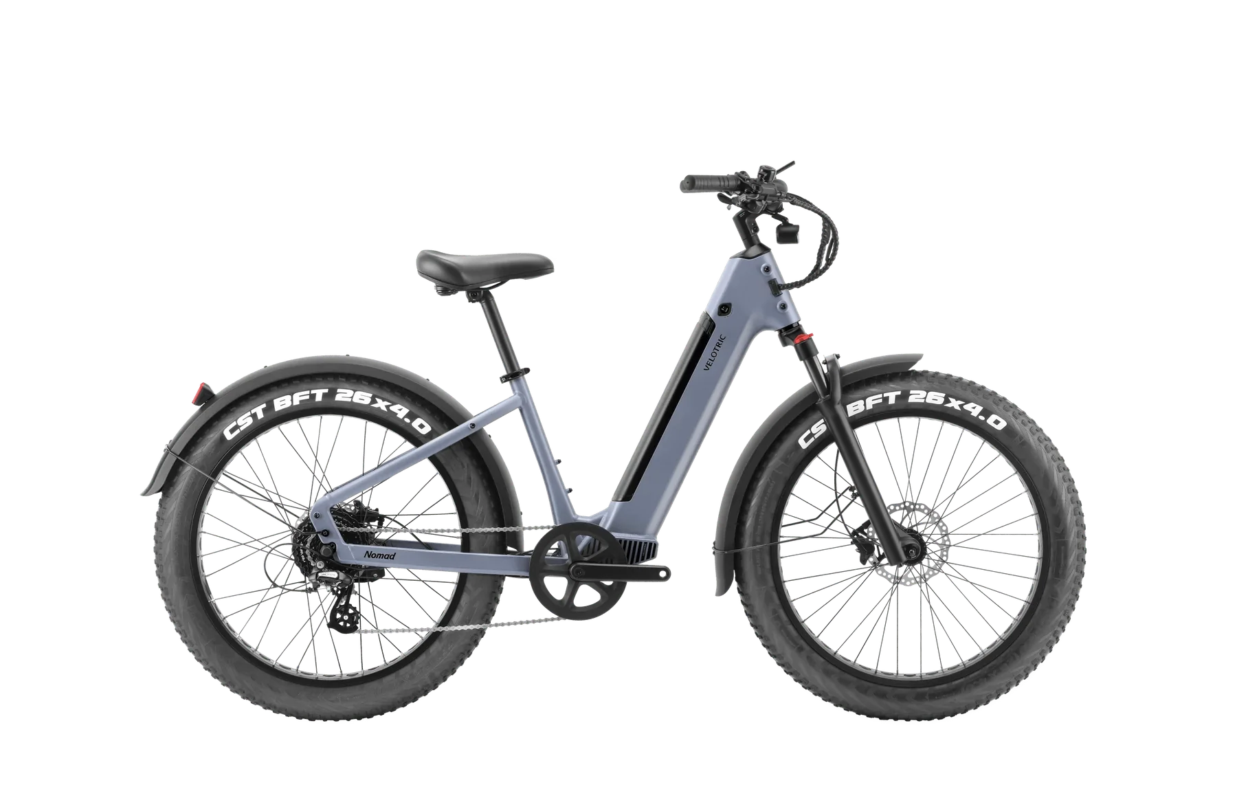 VELOTRIC Nomad 1 750w Step Thru eBike 26x4 Fat Fat Tire Electric Beach Cruiser eBike