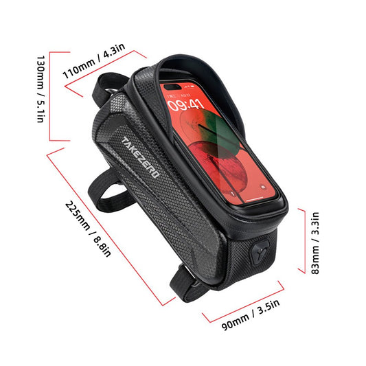 Takezero top tube Bike Bag 1.5L