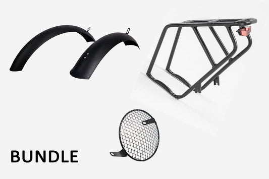 Cheetah - 750w Café Racer - Rack and Fender Bundle